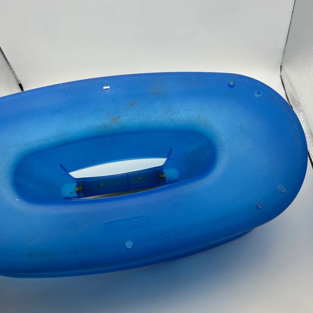 Sterilite Ultra Blue Burst Cleaning Caddy 1581 Yellow Handle Utility Tote 1999